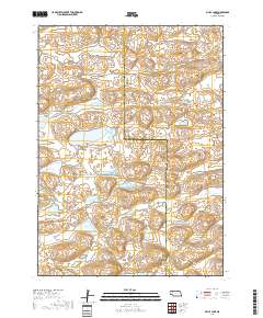 Billys Lake 2017 topographic map thumbnail