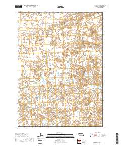 Bornemann Lake 2017 topographic map thumbnail