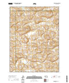 Bourquim Hill 2017 topographic map thumbnail