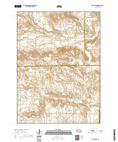 Box Butte NE 2017 topographic map thumbnail
