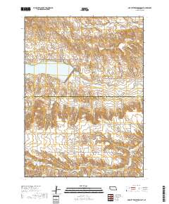 Box Butte Reservoir East 2017 topographic map thumbnail