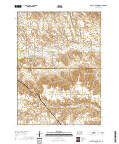 Box Butte Reservoir West 2017 topographic map thumbnail