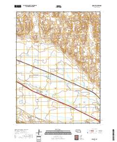 Brady SW 2017 topographic map thumbnail