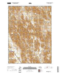 Broken Bow NE 2017 topographic map thumbnail