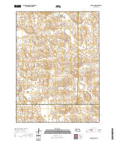Bucktail Lake 2017 topographic map thumbnail