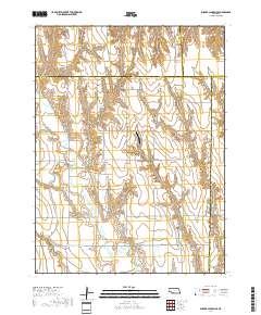 Burger Canyon SE 2017 topographic map thumbnail