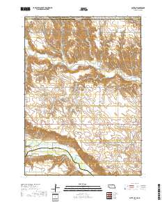 Butte NW 2017 topographic map thumbnail