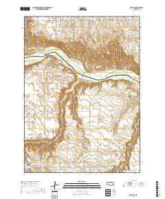 Butte SE 2017 topographic map thumbnail
