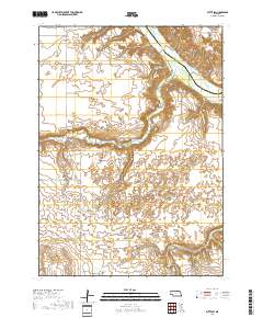 Butte SW 2017 topographic map thumbnail
