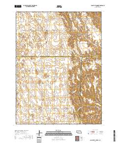Camp Hayes Lake NE 2017 topographic map thumbnail