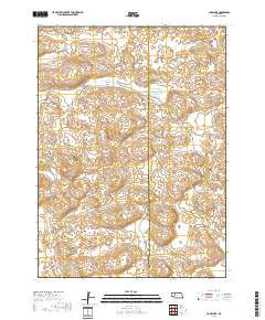 Carr Lake 2017 topographic map thumbnail
