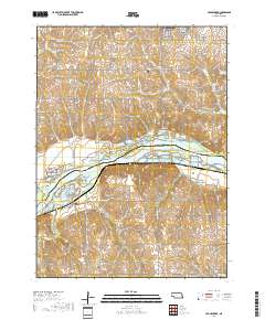 Cedar Creek 2017 topographic map thumbnail
