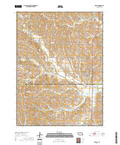 Ceresco 2017 topographic map thumbnail