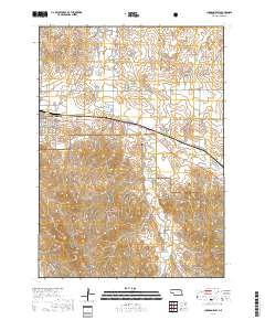 Chadron East 2017 topographic map thumbnail