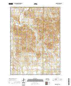 Chadron NE 2017 topographic map thumbnail