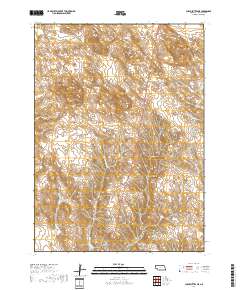 Chalk Buttes NE 2017 topographic map thumbnail