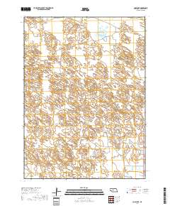 Cody Lake 2017 topographic map thumbnail