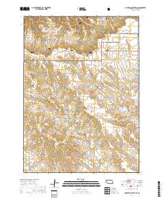 Coffee Mill Butte SW 2017 topographic map thumbnail