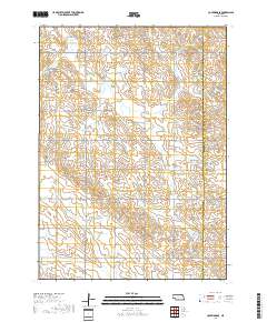 Coleridge SE 2017 topographic map thumbnail