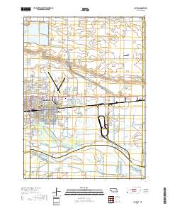 Columbus 2017 topographic map thumbnail