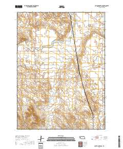 Courthouse Rock 2017 topographic map thumbnail