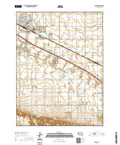 Cozad 2017 topographic map thumbnail