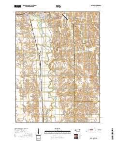 Crete South 2017 topographic map thumbnail