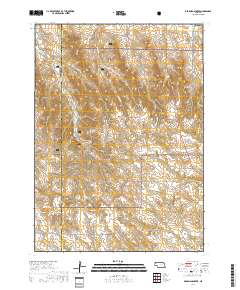 Dead Mans Creek 2017 topographic map thumbnail