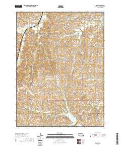 Denton 2017 topographic map thumbnail