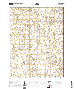 Dickens NE 2017 topographic map thumbnail