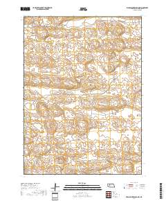 Dismal River Ranch NW 2017 topographic map thumbnail