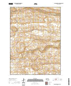 Dismal River Ranch SW 2017 topographic map thumbnail