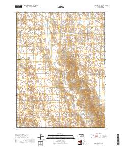 Dittons Creek NW 2017 topographic map thumbnail