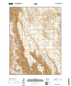Dittons Creek SE 2017 topographic map thumbnail