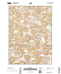 Dolly Warden Lake 2017 topographic map thumbnail