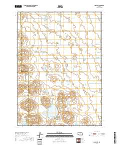 Dora Lake 2017 topographic map thumbnail