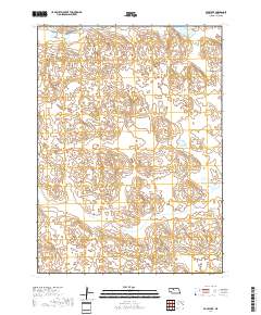 Duck Lake 2017 topographic map thumbnail