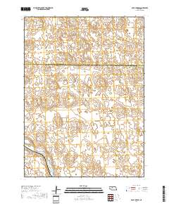 Duck Lake SW 2017 topographic map thumbnail