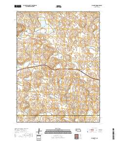 Ellsworth 2017 topographic map thumbnail