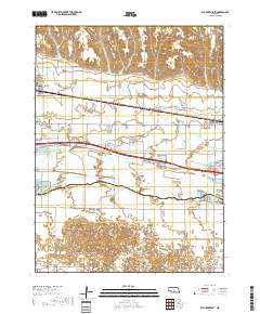 Elm Creek East 2017 topographic map thumbnail