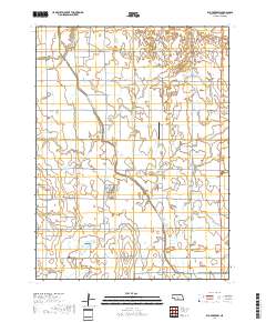 Elm Creek SW 2017 topographic map thumbnail