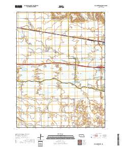 Elm Creek West 2017 topographic map thumbnail