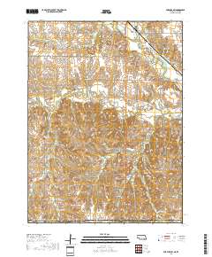 Fairbury SW 2017 topographic map thumbnail