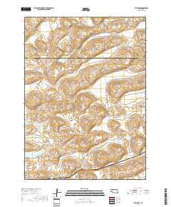 Frye Lake 2017 topographic map thumbnail