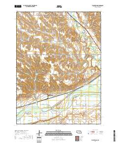 Fullerton NE 2017 topographic map thumbnail
