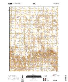 Gabe Rock 2017 topographic map thumbnail