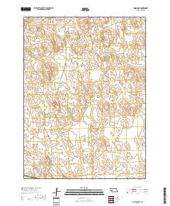 Glinn Ranch 2017 topographic map thumbnail