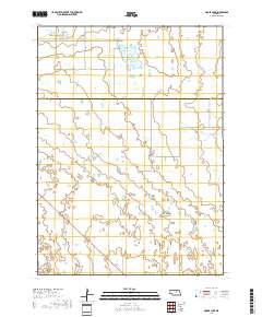 Goose Lake 2017 topographic map thumbnail
