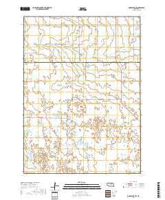 Goose Lake SW 2017 topographic map thumbnail