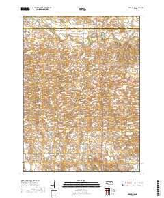 Greeley NE 2017 topographic map thumbnail